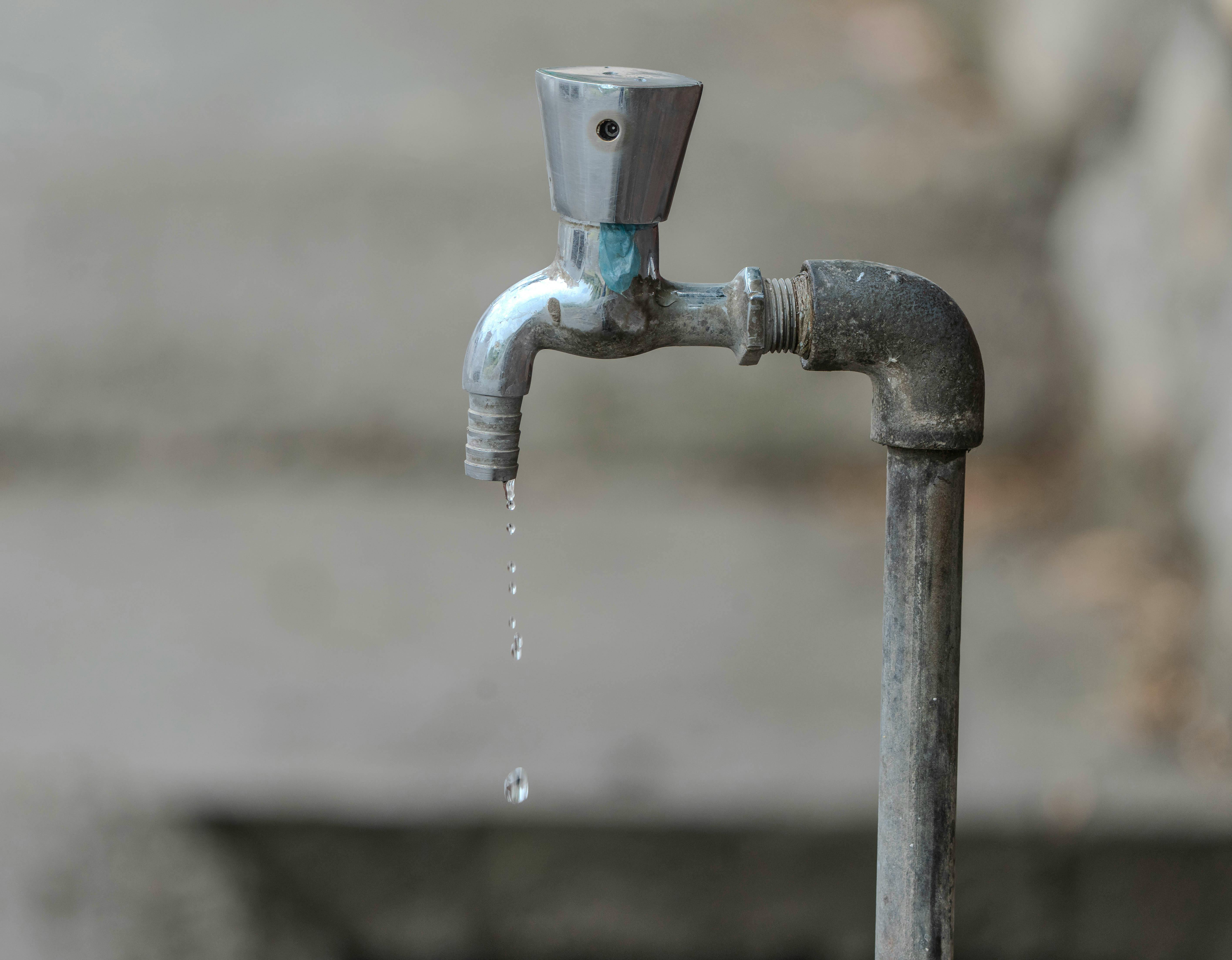 Low water pressure tap dripping