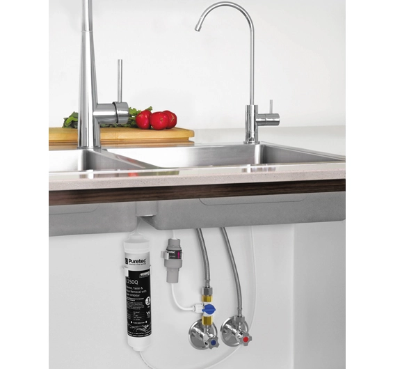Puretec X4 under-sink filter — supplied and installed in Auckland