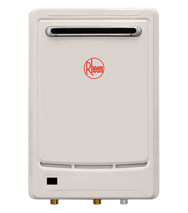 Continuous flow hot water unit
