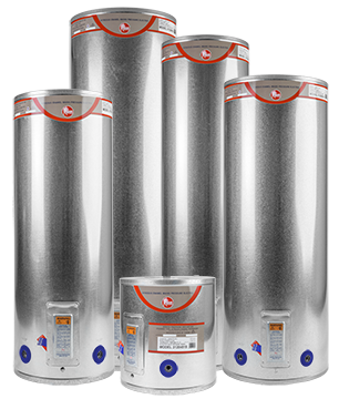 Rheem Mains Pressure 180L vitreous enamel indoor electric hot water cylinder